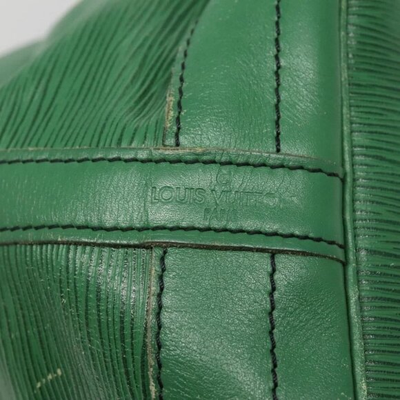LOUIS VUITTON Epi Noe Shoulder Bag Green M44004 LV Auth 127277 - Picture 8 of 16